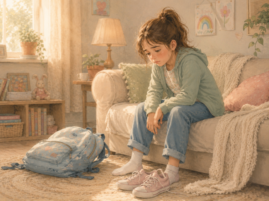 Muchas niñas con TEA sostienen un gran esfuerzo durante la jornada escolar. Pueden parecer tranquilas fuera de casa, pero al llegar a un entorno seguro muestran cansancio, irritabilidad, bloqueo o necesidad de desconexión.